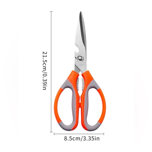 BRAND NEW PAIR of Multifunction Stainless Steel Scissors (2) - Picture 3 of 5
